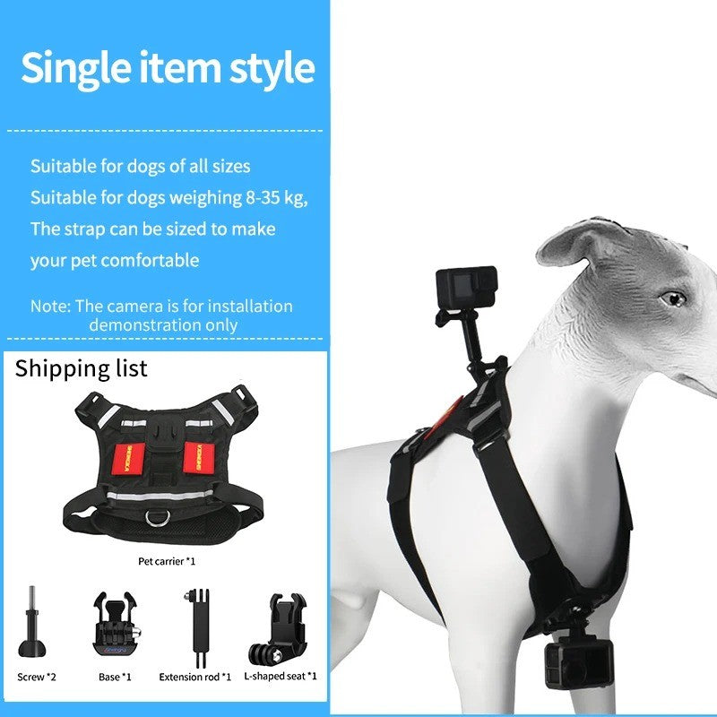 Para dji ação 5pro/4/3 insta360 acepro 2/gopro13 câmera pets