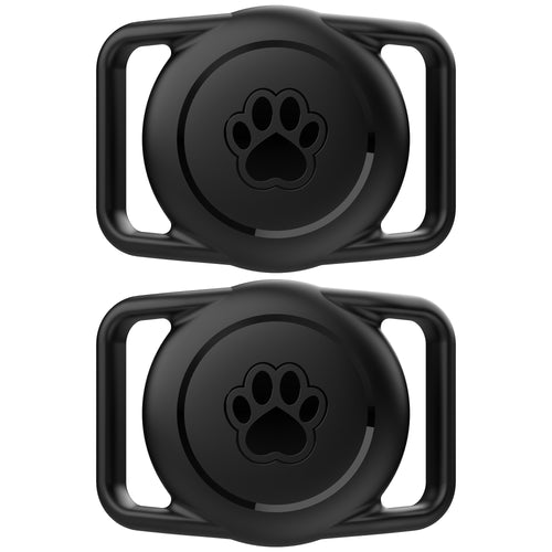 2 pacotes airtag coleira  silicone à prova d'agua