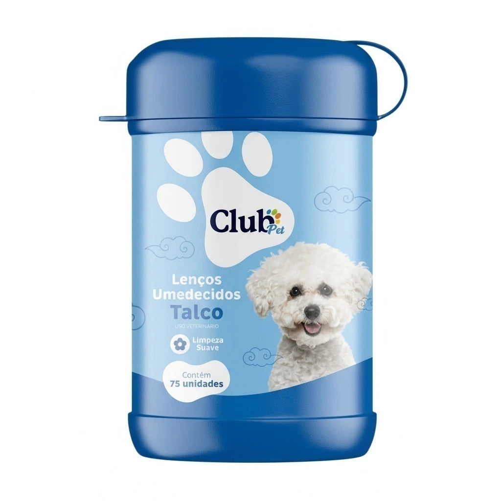 Lenço Umedecido para Cães e Gatos