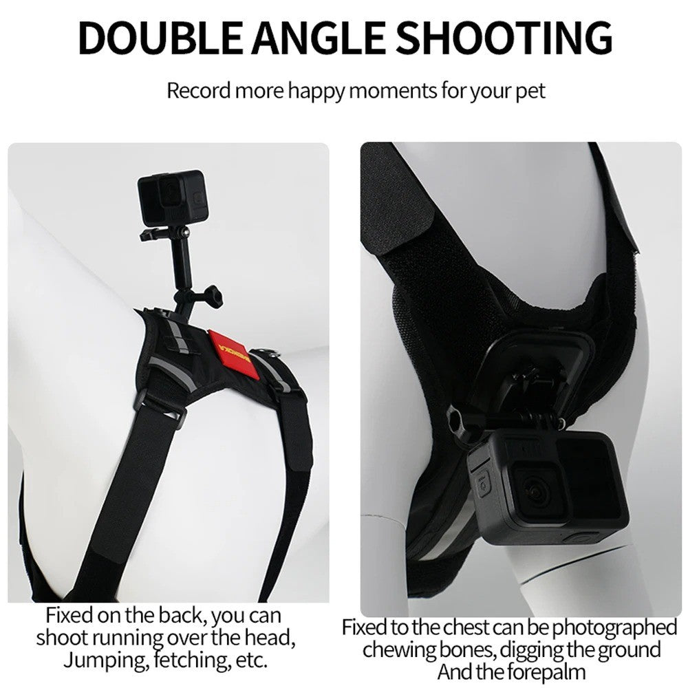 Para dji ação 5pro/4/3 insta360 acepro 2/gopro13 câmera pets