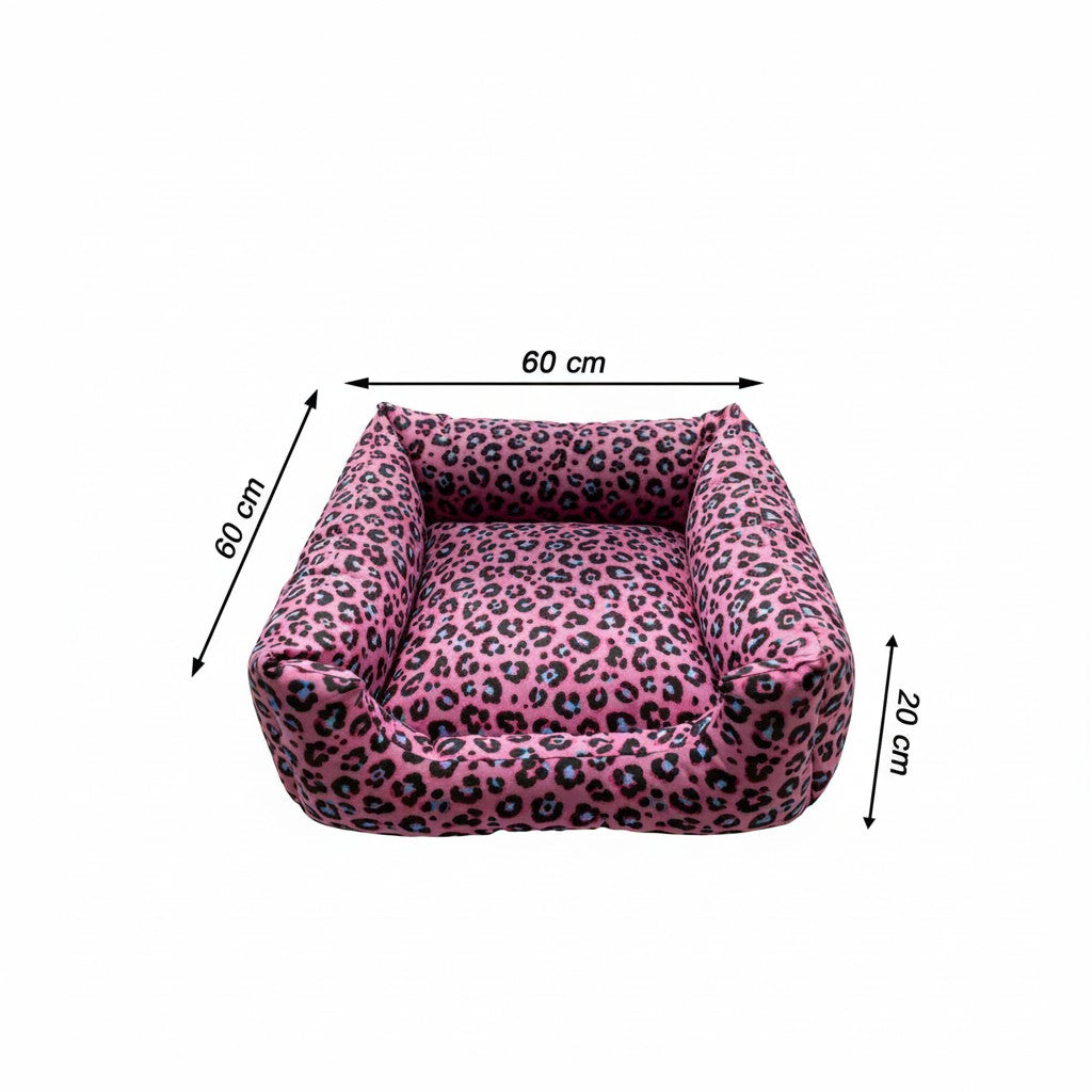 Cama Para Cachorro Quadrada impermeavel Oncinha Drop