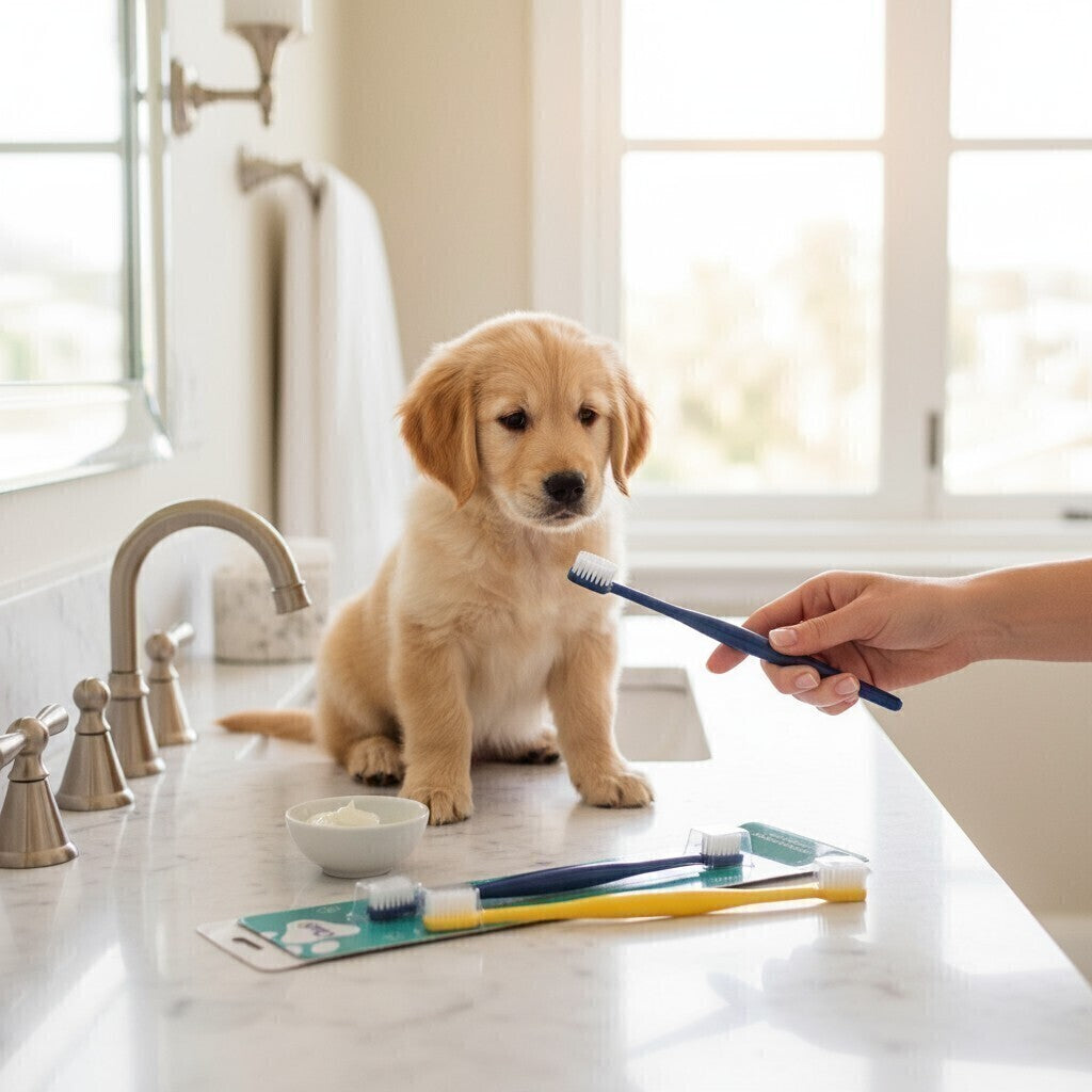 Escova de Dente para Cães e Gatos com 2 unidades