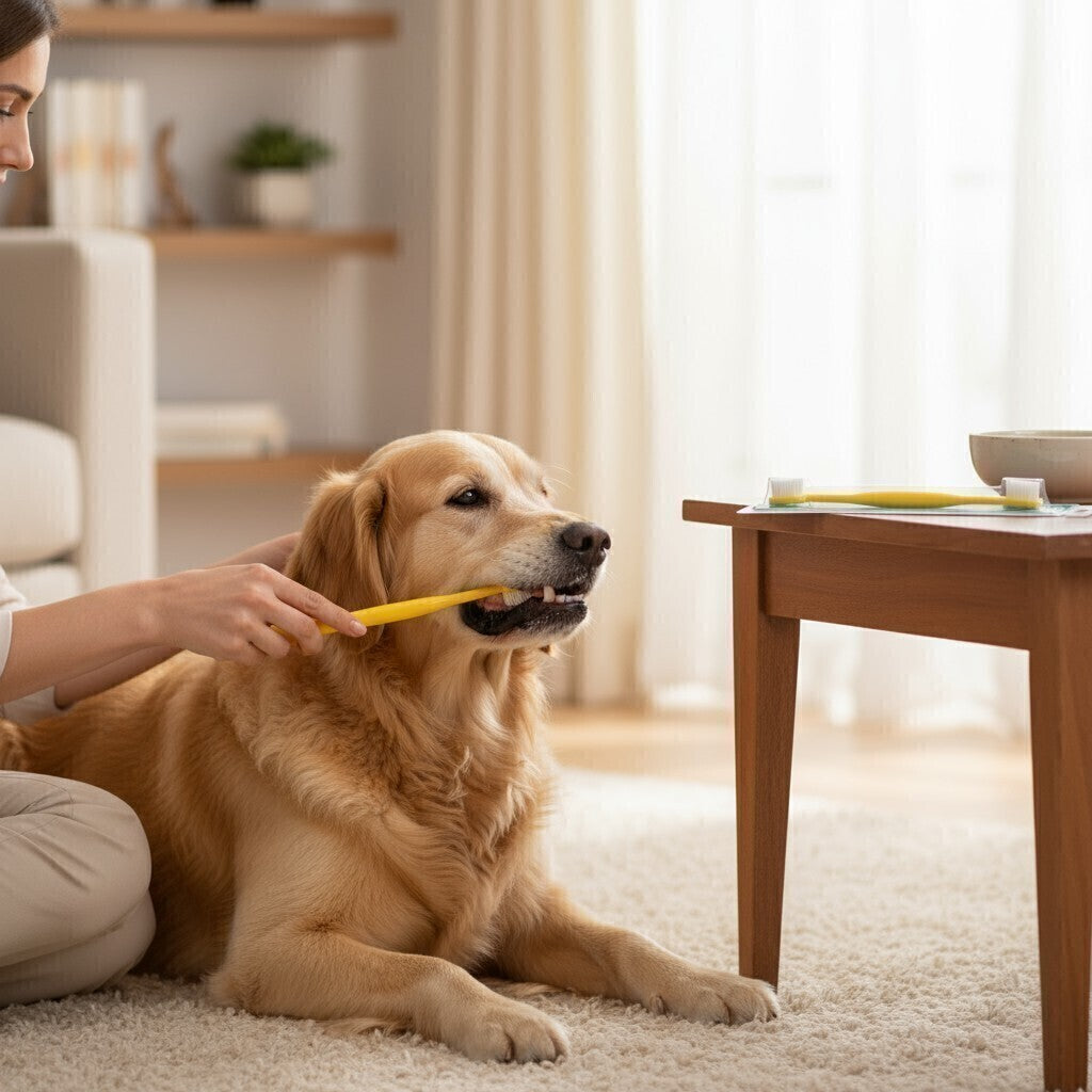 Escova de Dente para Cães e Gatos com 2 unidades
