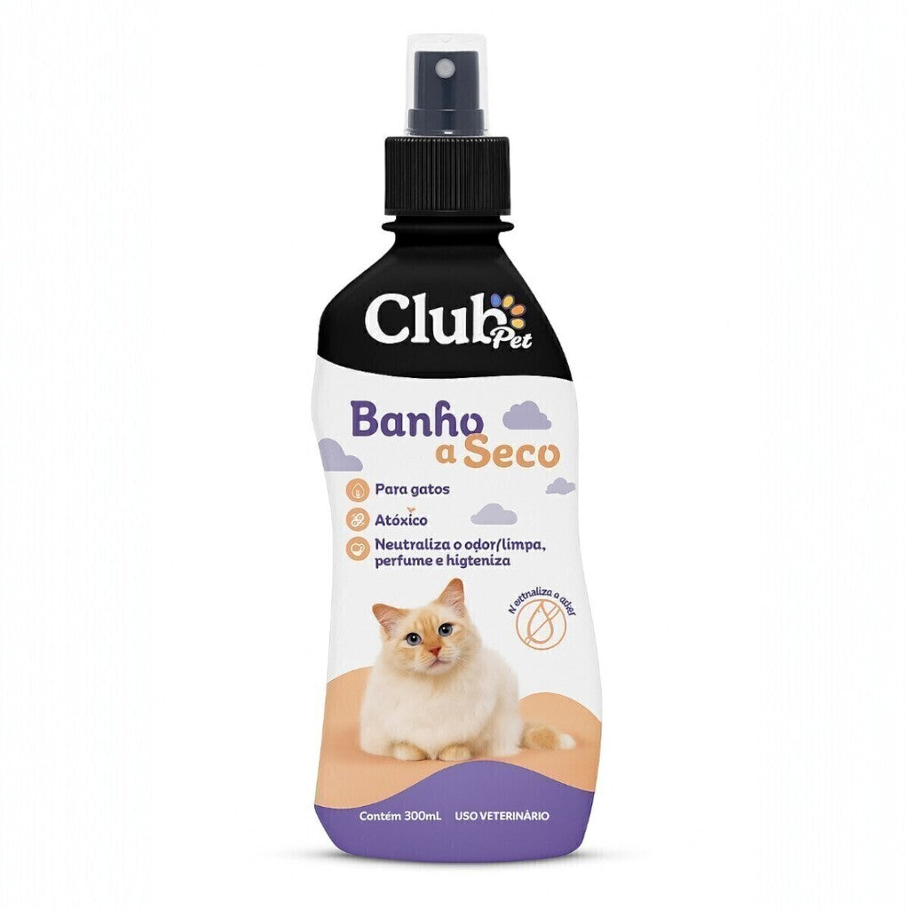 Banho a Seco Para Gatos