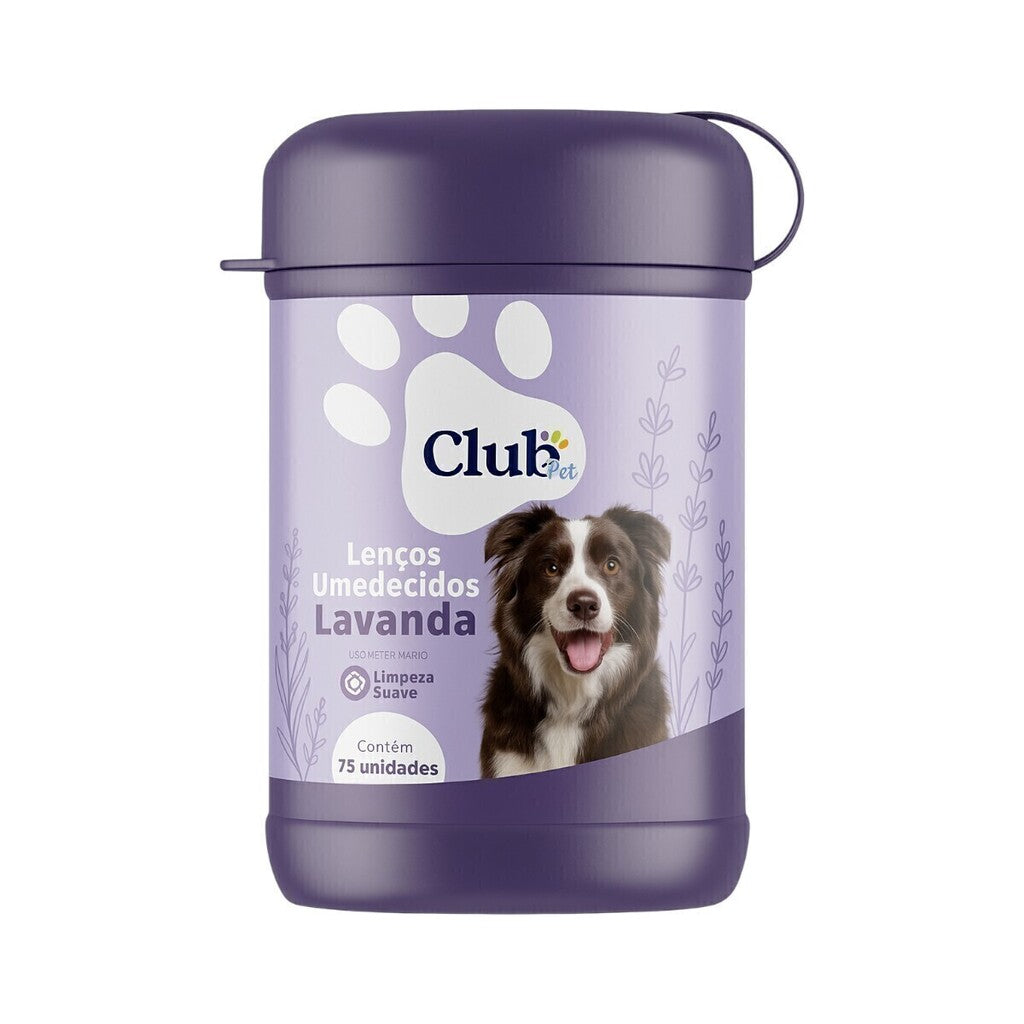 Lenço Umedecido para Cães e Gatos