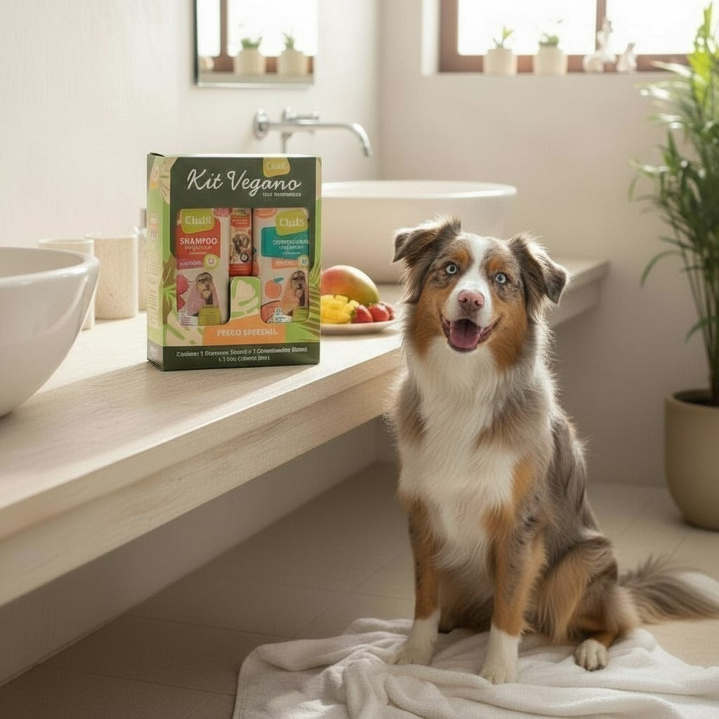 Kit Shampoo, Condicionador e Perfume Vegano Morango
