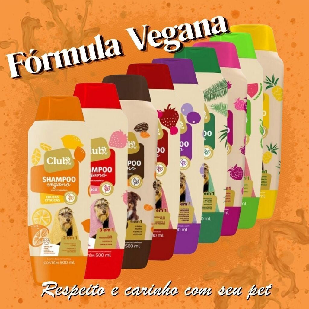 Kit Shampoo, Condicionador e Perfume Vegano Morango