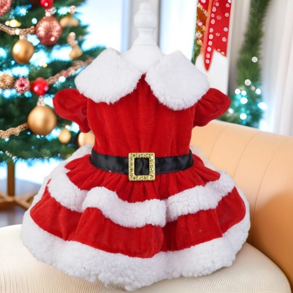 Vestido de natal para pets