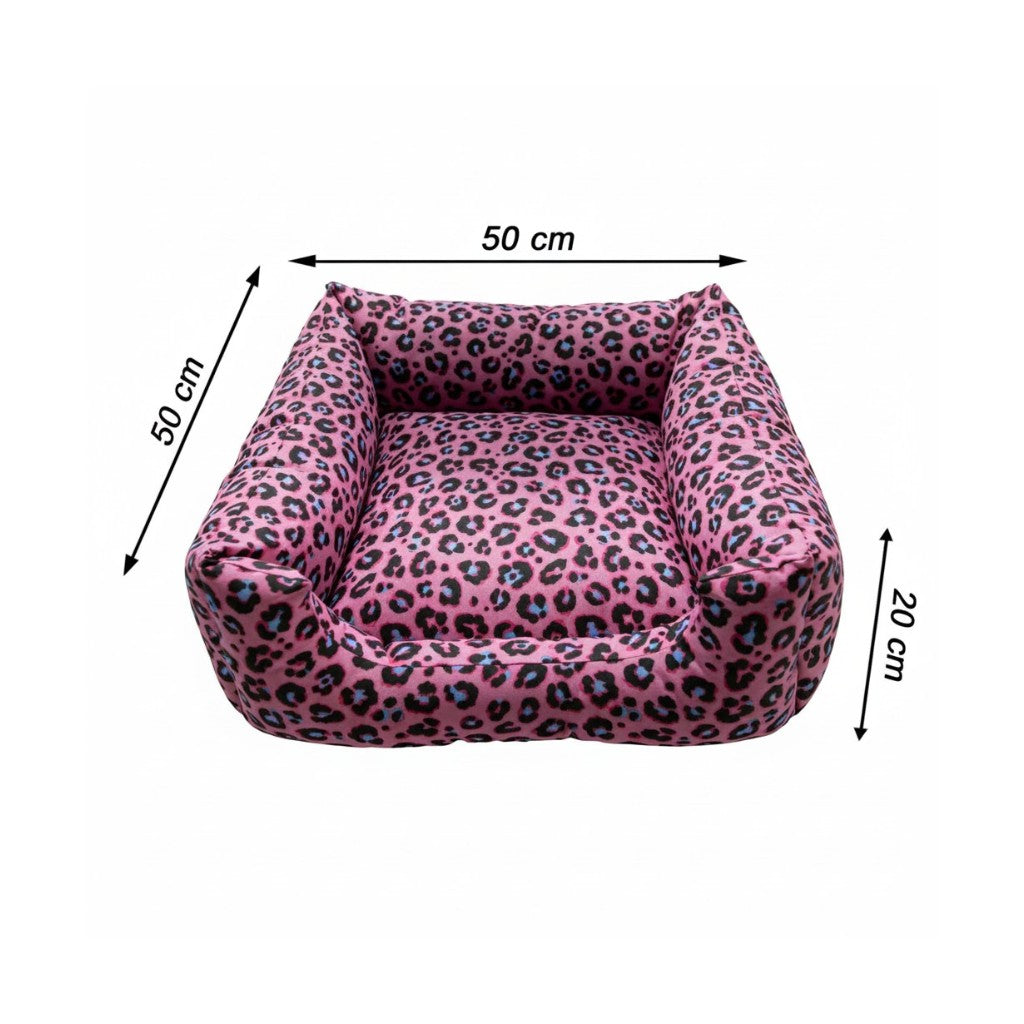 Cama Para Cachorro Quadrada impermeavel Oncinha Drop