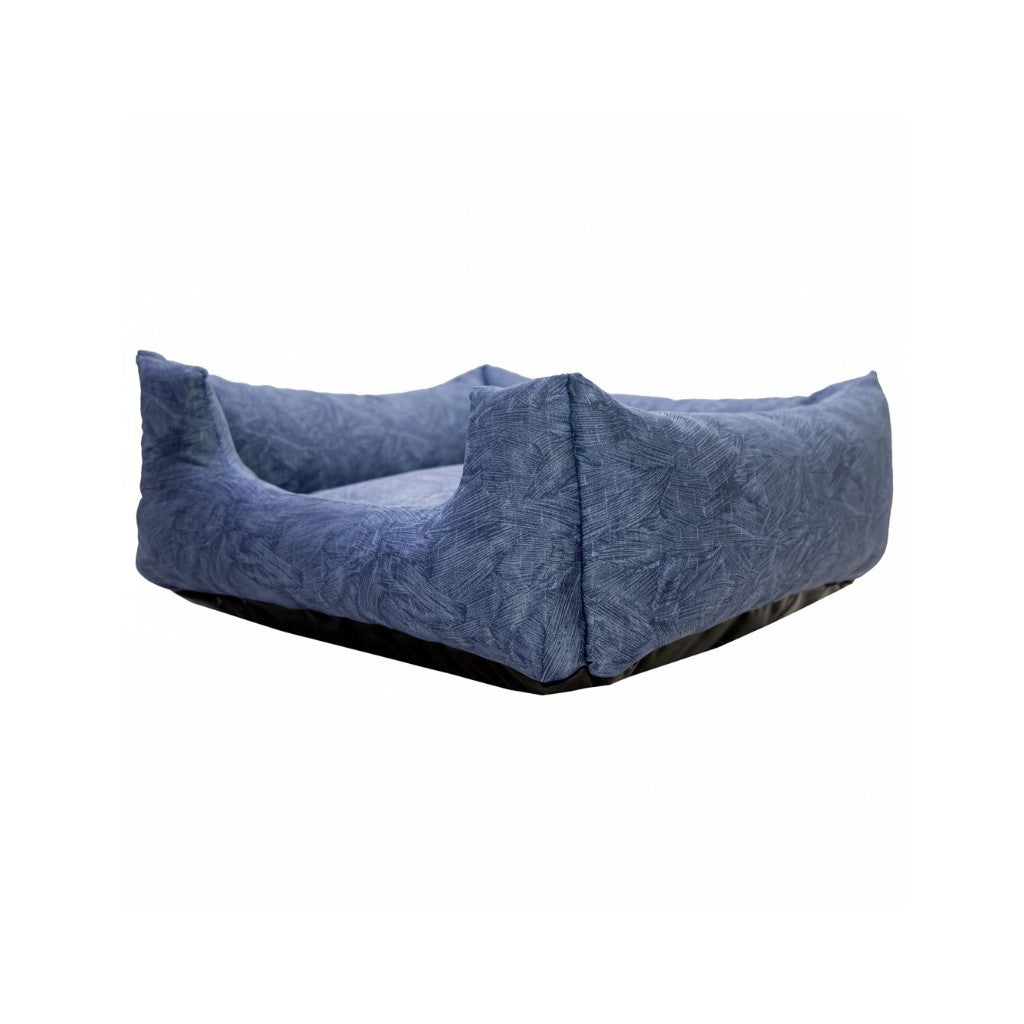 Cama Para Cachorro Quadrada conforto Petroleo Drop