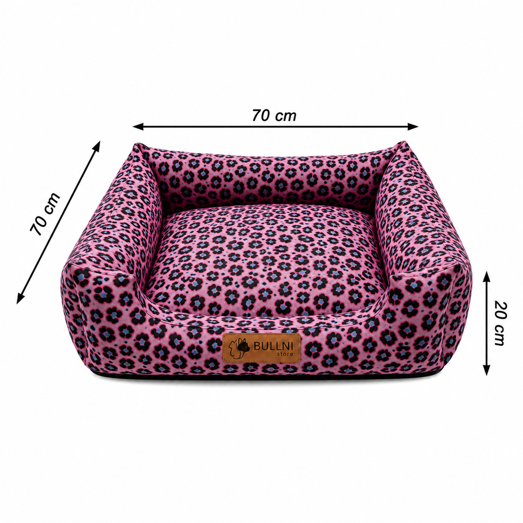 Cama Para Pets - Quadrada Estampada impermeável Bullni Store