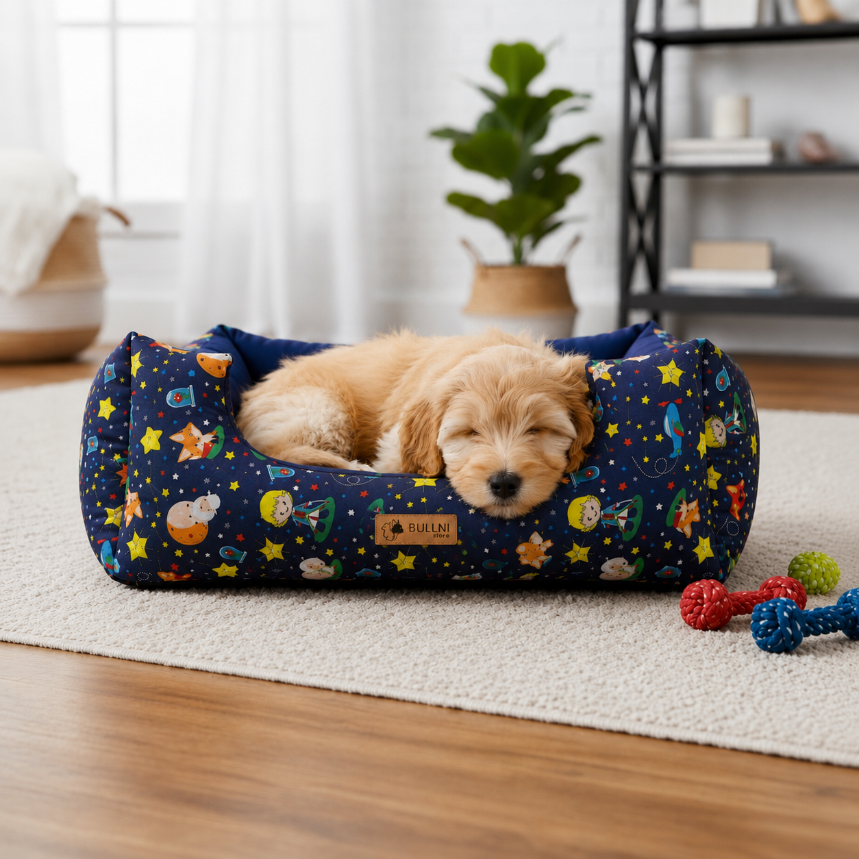 Cama Para Pets - Quadrada Estampa de Príncipe Bullni Store