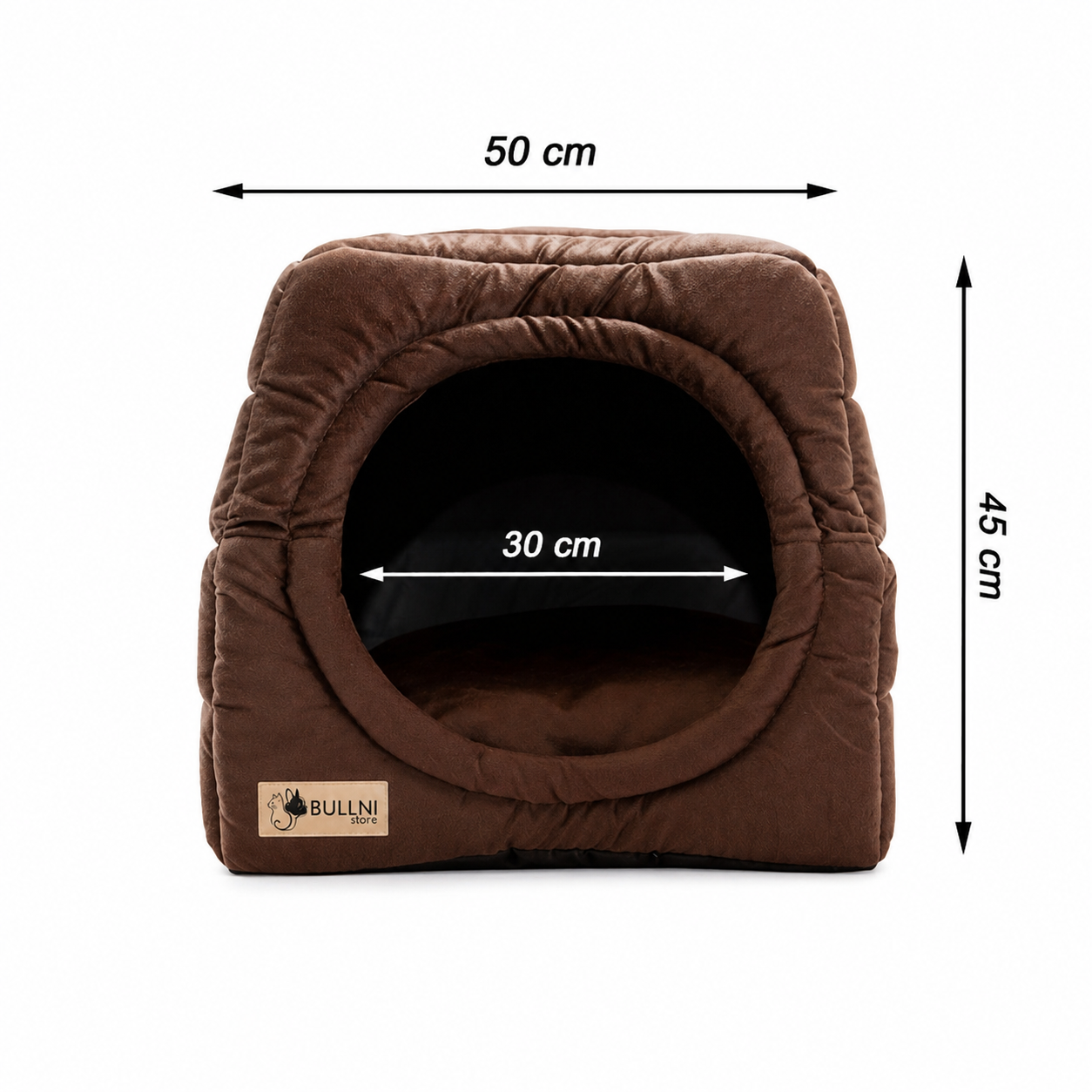 Toca Iglu Pet Marrom Bullni Store