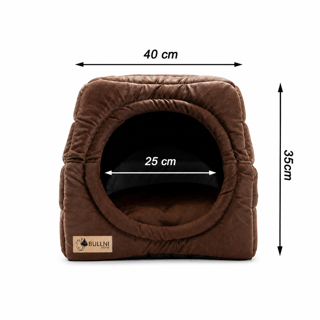 Toca Iglu Pet Marrom Bullni Store
