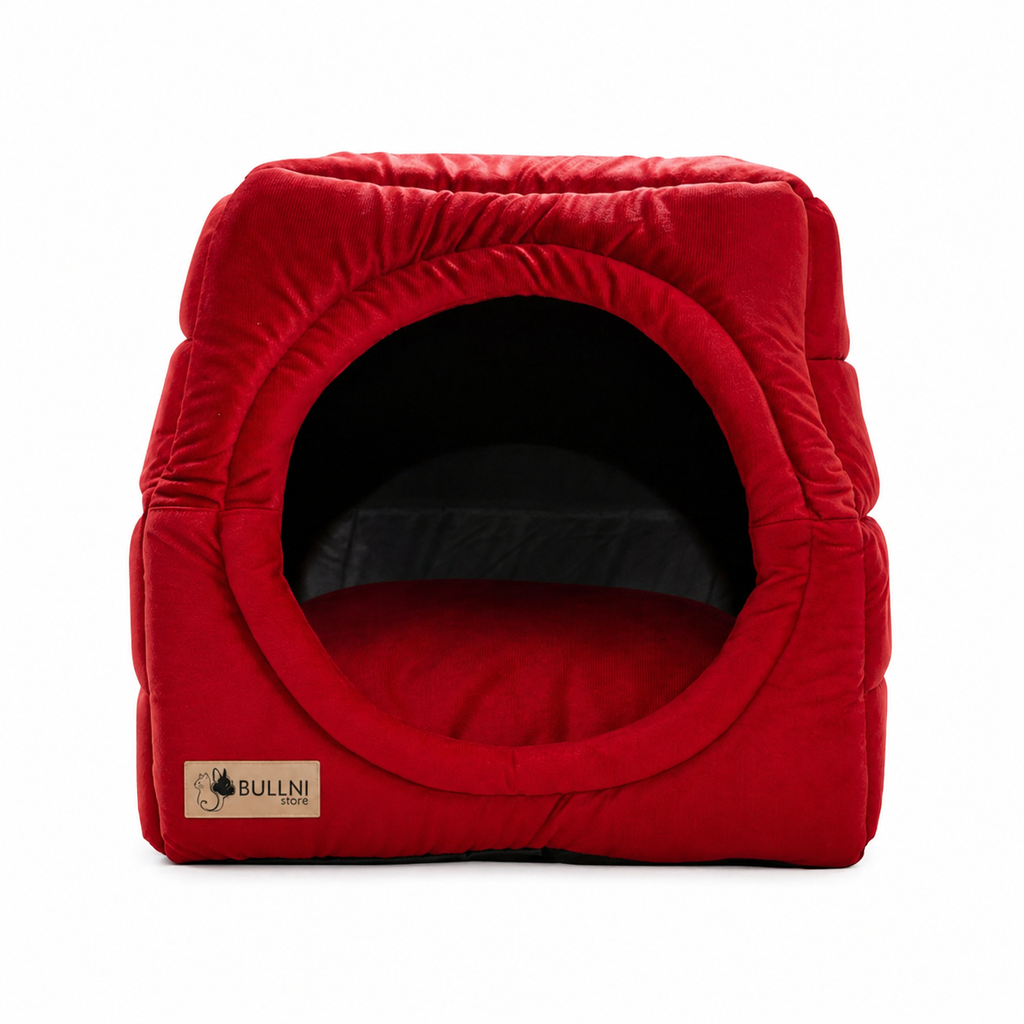 Toca Iglu Pet vermelho Bullni Store