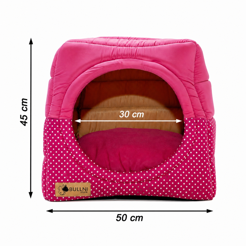 Toca Iglu Pet Rosa Poa Bullni Store