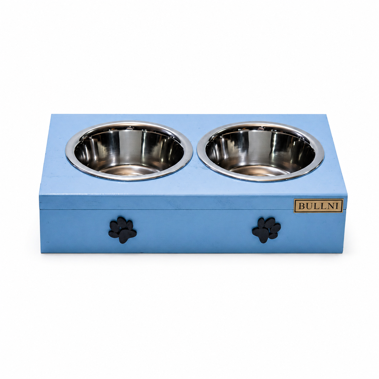 Comedouro Pet Elevado Madeira cachorros Pequenos-Bullni Store
