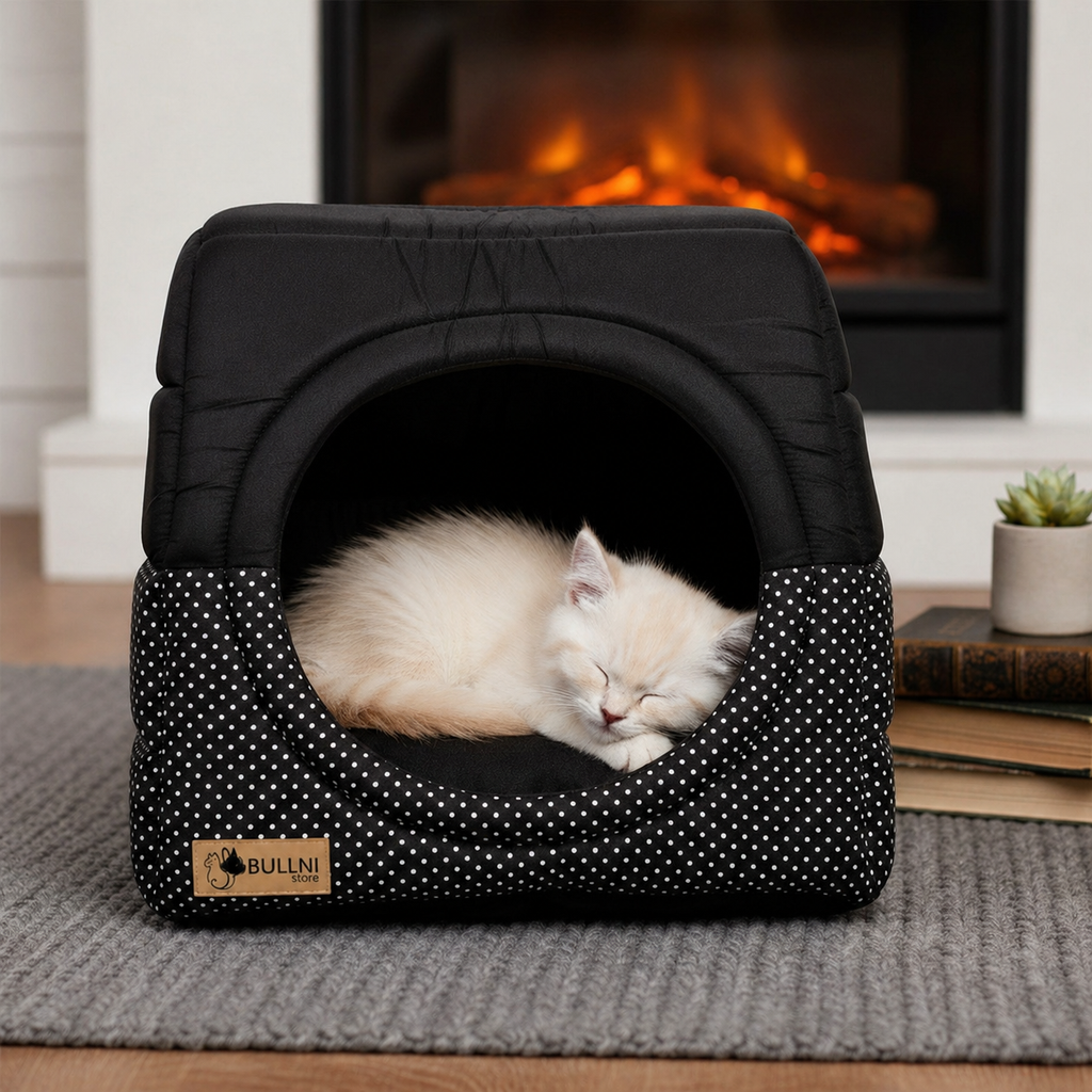 Toca Iglu Pet Preto Poa Bullni Store