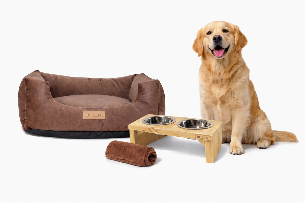 Kit Cama + Cobertor + Comedouro Personalizado