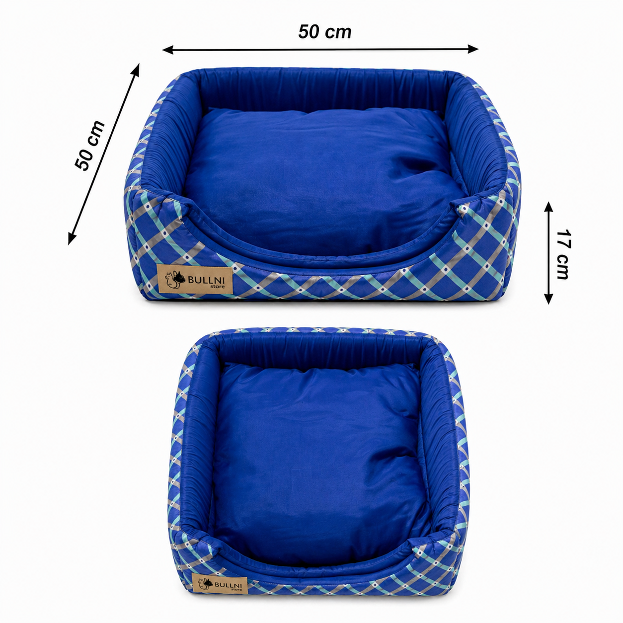 Toca Iglu Pet e Arranhador para Gatos Azul Bullni Store