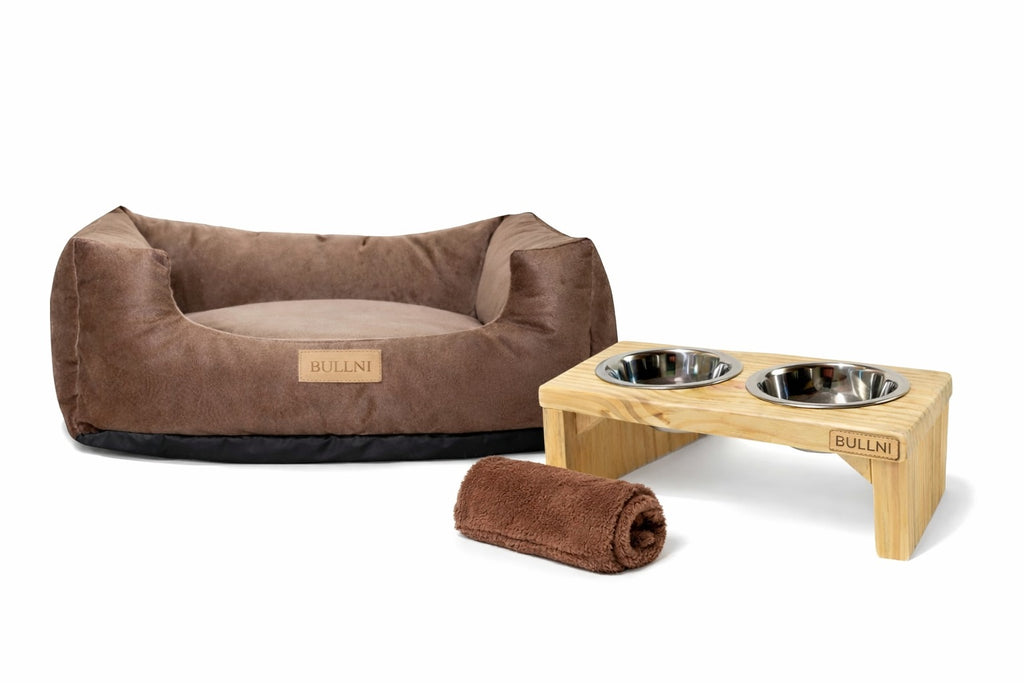 Kit Cama + Cobertor + Comedouro Personalizado