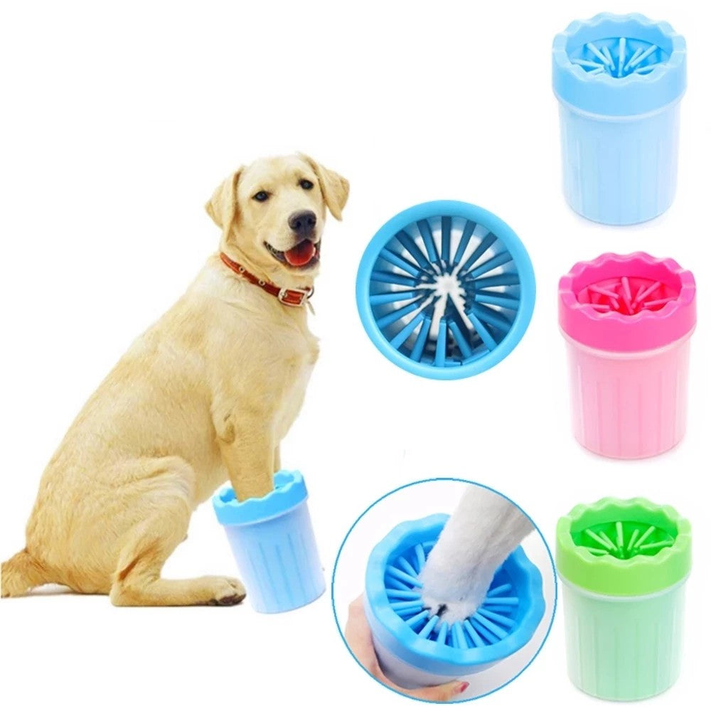 Limpador de Patas de Silicone para Cães