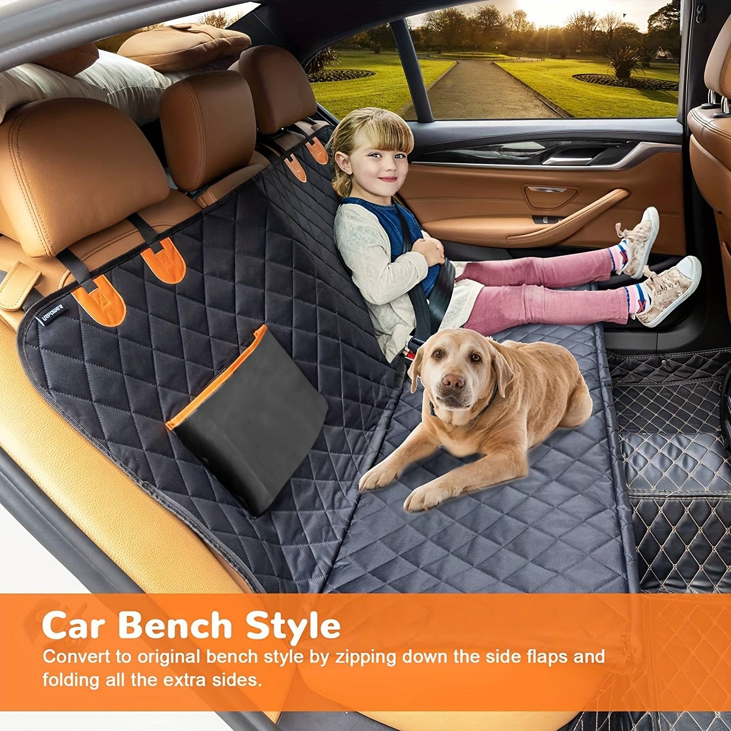 Capa de assento de carro para pets