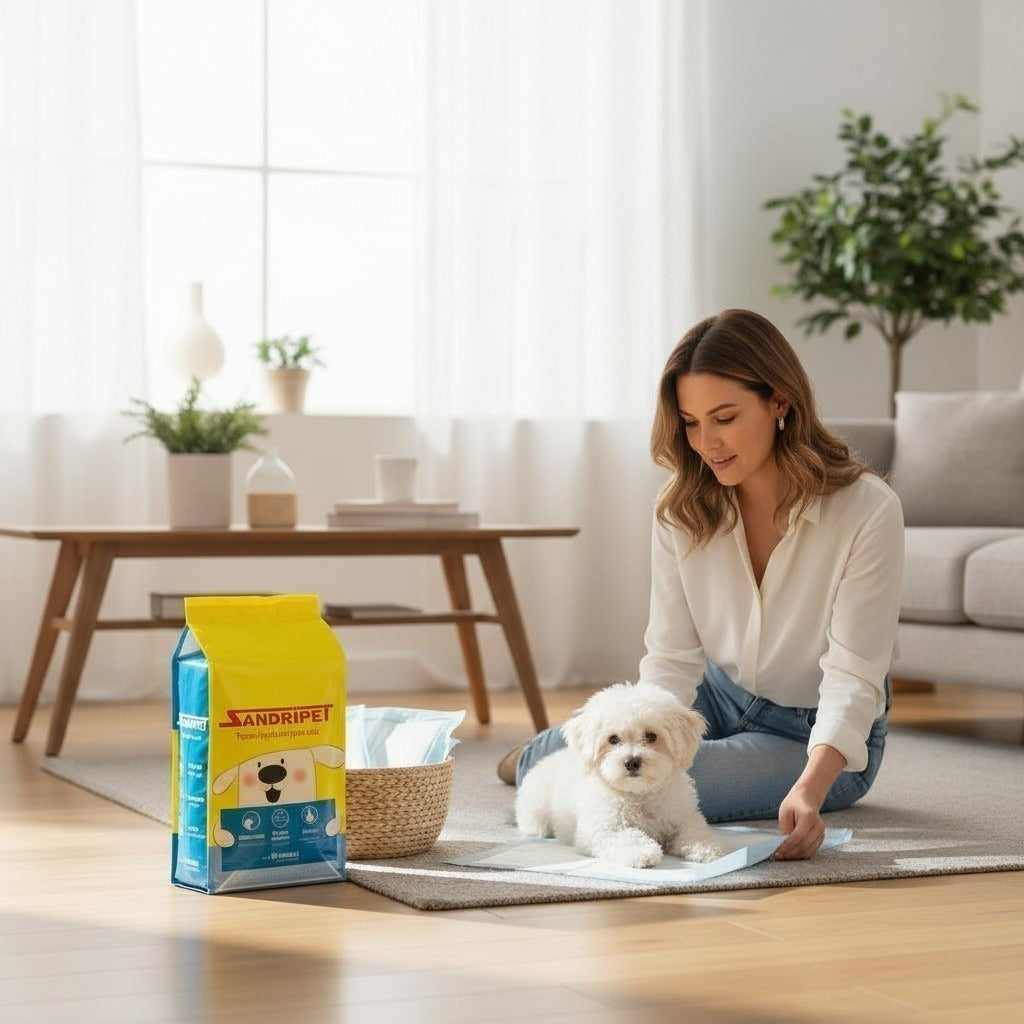 Tapete Higiênico Descartável para Cães 60x80cm c/7 unidades