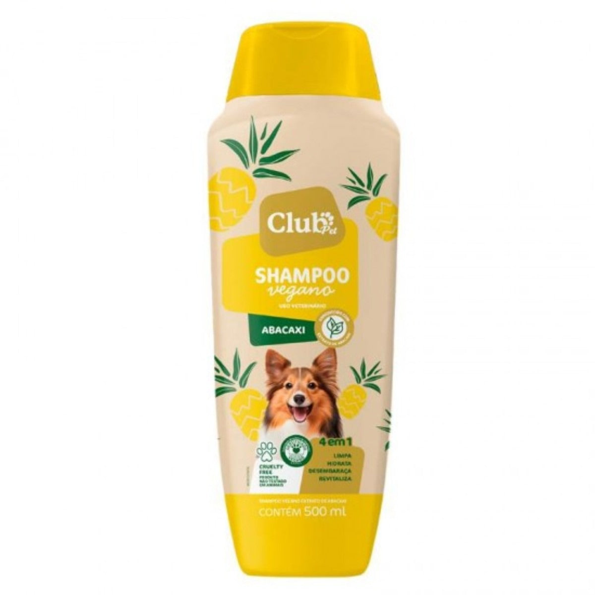 Shampoo 2 em 1 para Cachorro e gatos Veganos