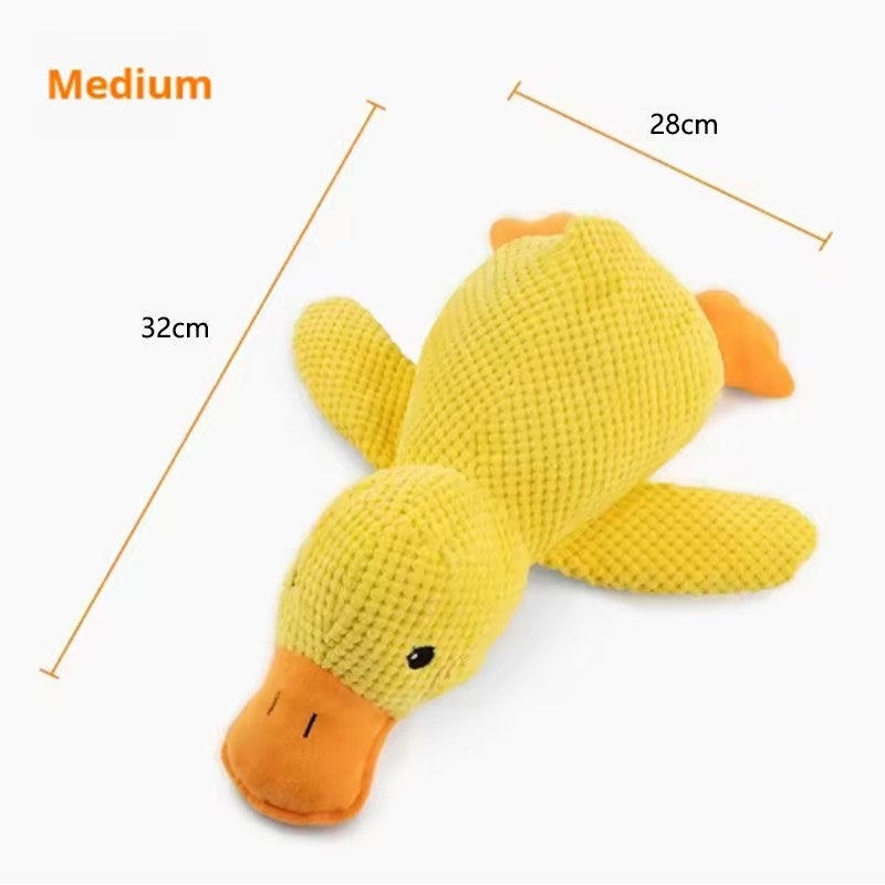 Pato de pelúcia para cães