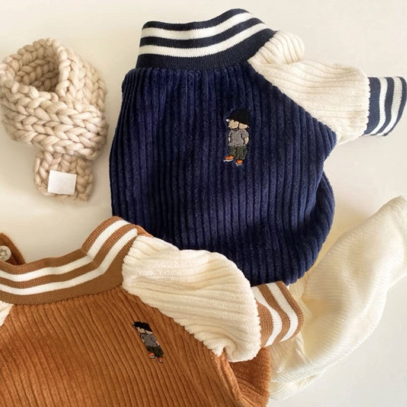 Jaqueta Estilo College para Cães