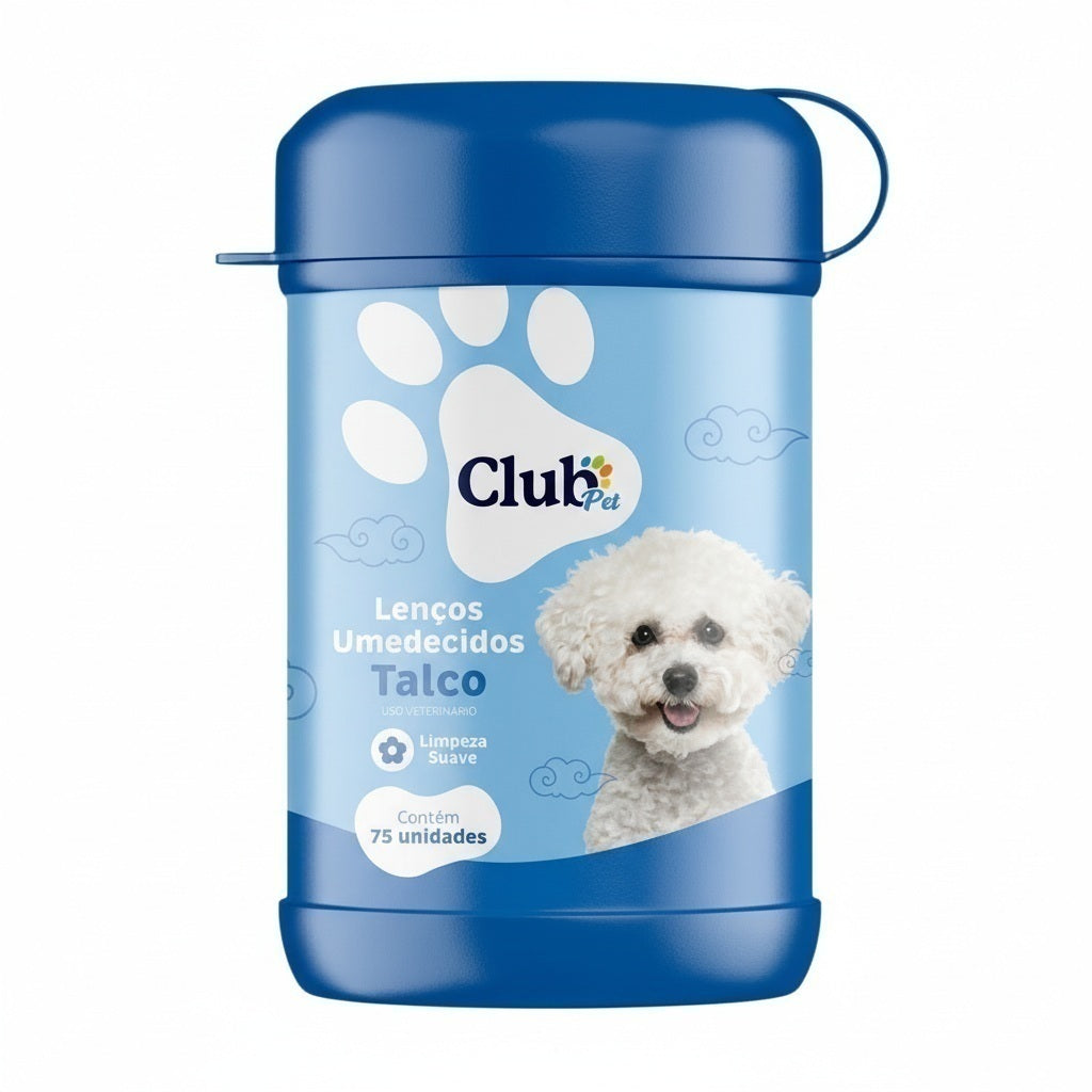 Lenço Umedecido para Cães e Gatos