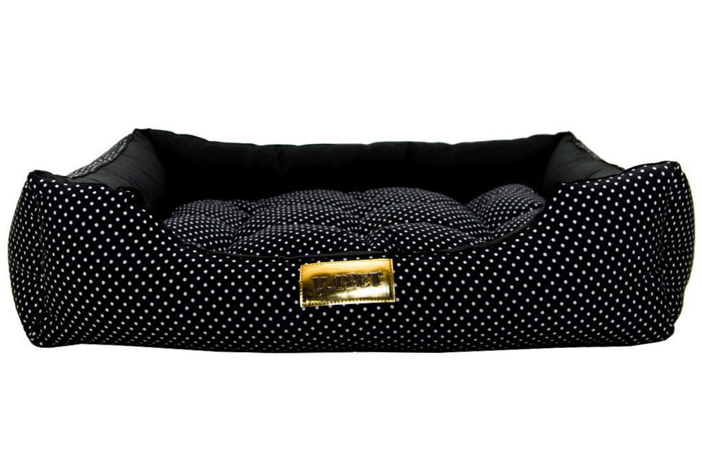Cama Retangular para Pets Preto