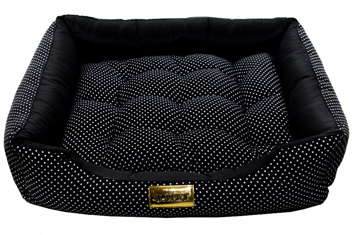 Cama Retangular para Pets Preto