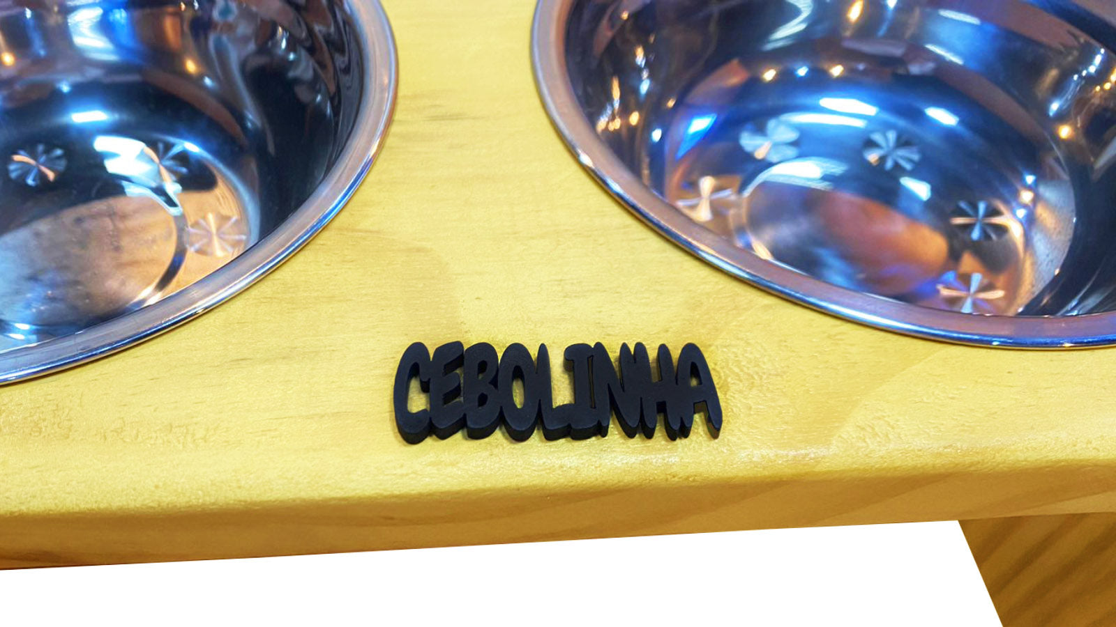 Comedouro Duplo Elevado Personalizado